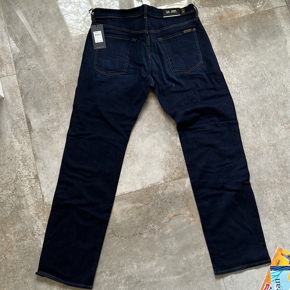 7 for all mankind Jeans.  Austyn Relaxed Straight leg.  size 34 - Picture 2 of 4